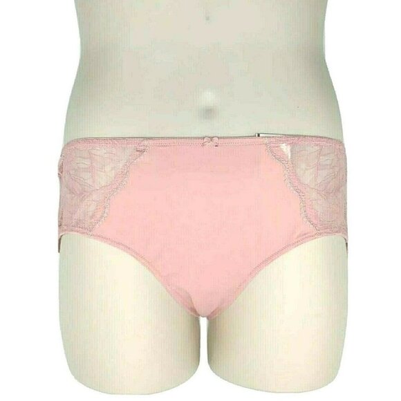 BOGO INC International Concepts Women Lace Inset Hipster Panties Pink 1X NEW Lot - Picture 4 of 9